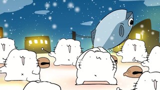 It's snowing~! 【KARAMERU】