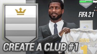 LẦN ĐẦU TỰ TẠO CLB RIÊNG - FIFA 22 Career Mode #1