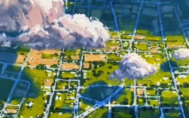 เขาวาดภาพมิยาซากิตั้งตารอฤดูใบไม้ผลิ