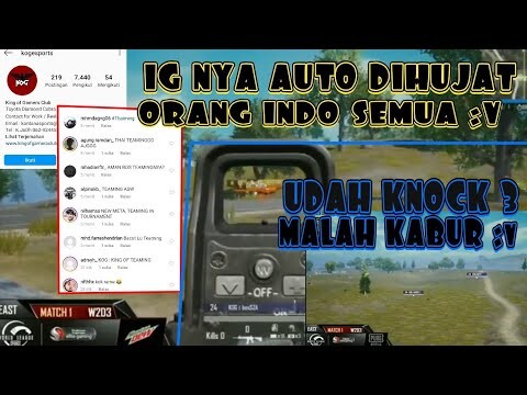 TEAM KOG DAN VALDUS TEAMING?? IG NYA AUTO DISERANG NETIZEN INDO :v