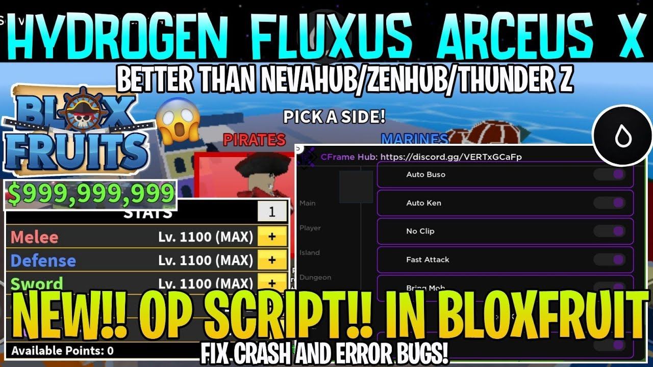 Zen Hub Blox Fruits Script Download Now 100% Free