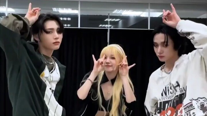 Song Yuqi × Park Sung-ho × Han Dong-min’s “EWF” Dance Challenge