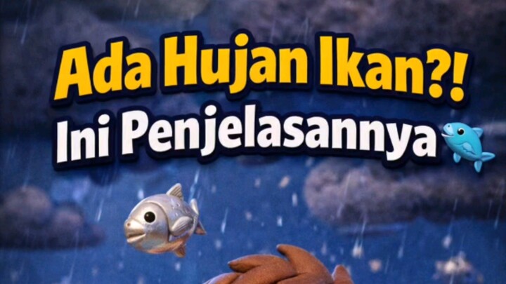 Ada Hujan Ikan?! Ini Penjelasannya