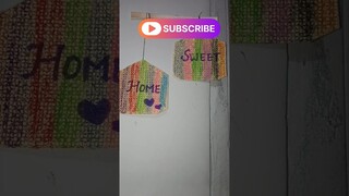 diy craft ideas sweet home 🏠#trending #ytshorts #shorts