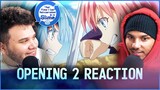 That Time I Got Reincarnated as a Slime Opening 2 REACTION | Who Is This Girl?!