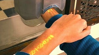 In Future, Everyone Had A Timer On Their Forearm That Shows How Long They Will Live
