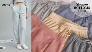 Shopee BOTTOMS Haul Ft. LOVITO