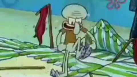 Squidward full skin
