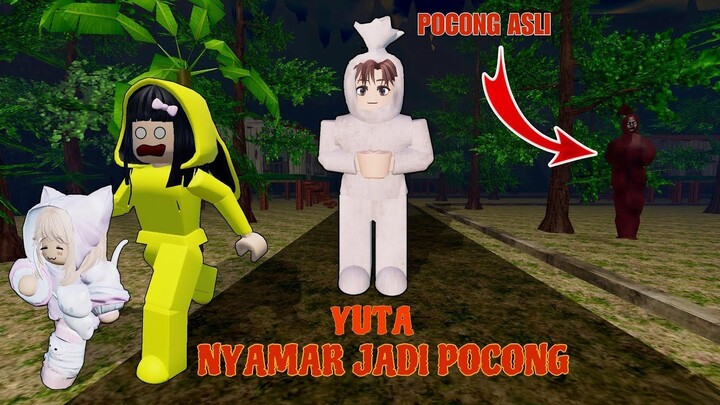 Yuta Nyamar Jadi Pocong, Baby Celine Dan Mio Takut Karena Ada Hantu Pocong Asli
