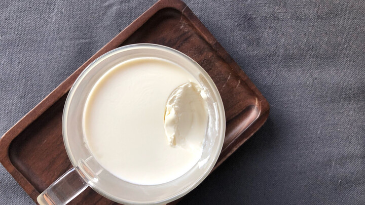 The course of making Italian Oolong Tea Milk Jelly