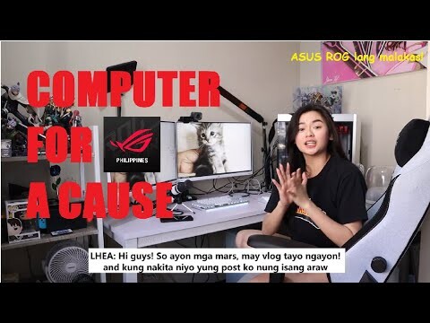 NAMIGAY TAYO NG PC! SALAMAT ASUS ROG