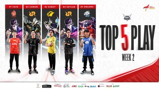 Top 5 Play Week 2 | MPL Indonesia Season 11