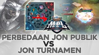 Perbedaan Johnson PUBLIK VS Johnson Turnament MPL