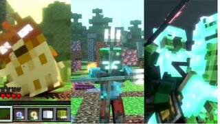 Scene MINCRAFT terbaik yang kubuat selama 50 jam