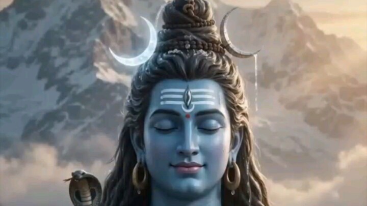 Lord Shiva always in meditation.
