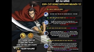 Hướng Dẫn Sử Dụng Và Nâng Cấp Trang Bị Cho Samurai SSR+ One Punch Man The Strongest