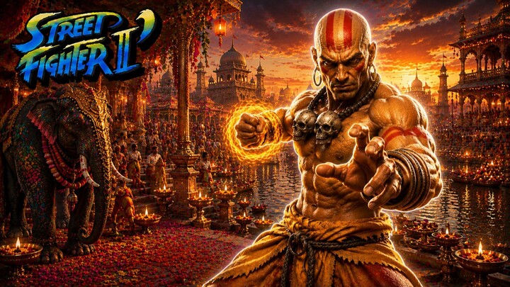DHALSIM - Mystic Yogi | Street Fighter II Short