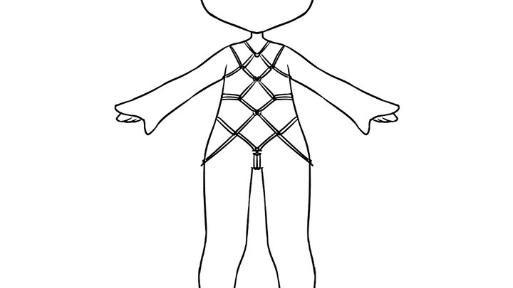 Draw what you cut out