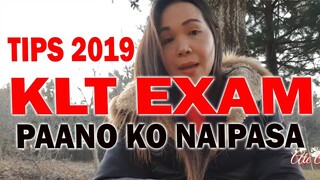 TIPS 2019 KLT EXAM: paano ko naipasa?