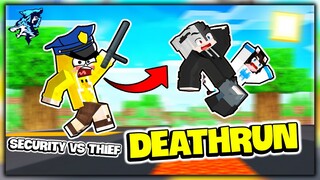 Minecraft Nhưng Là DEATHRUN | BẢO VỆ BẮT CƯỚP Cùng Mèo Simmy và Mr Vịt | SECURITY PARKOUR vs THIEF