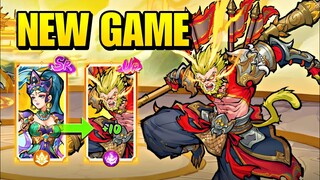 BARU RILIS! GAME MONKEY KING TERBARU PALING RAMAH F2P FREE VIP 10 - MYTH VERSE GAMEPLAY