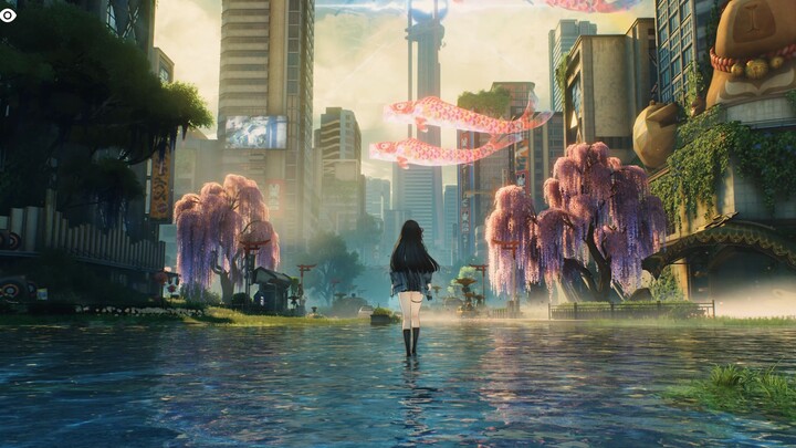 【ترacing الضوء 4K】 تعالَ معي نتجوّل في شوارع هويبو!