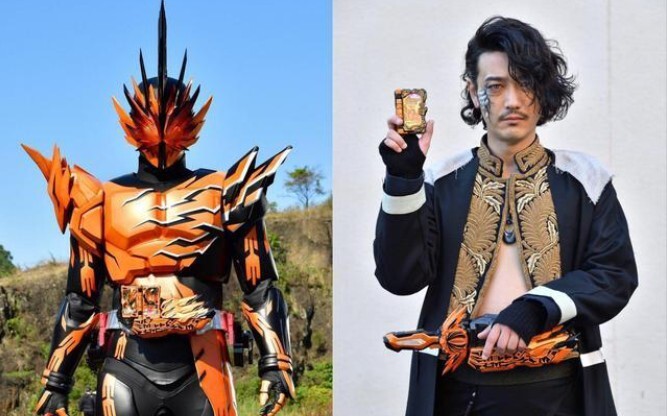 Masked Rider Renshu and Phoenix transformation comparison