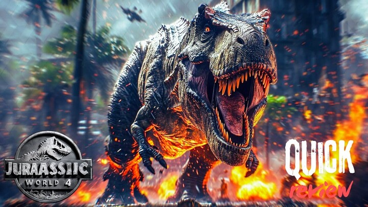 JURASSIC WORLD 4|🔥🔥QUICK REVIEW🔥🔥