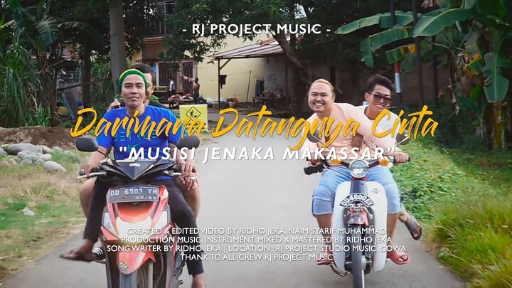 Musisi Jenaka Makassar - Darimana Datangnya Cinta ( Official Music Video )