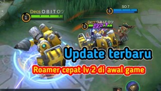 Tutorial roamer cepat lv 2 di awal game mlbb