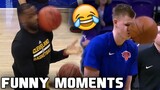 NBA Ball Hits Face Funny Moments