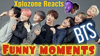 BTS Funny Moments // REACTION