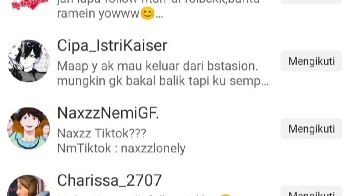 ingin berhenti menjadi kreator (makasih yang udah mau ikuti aku dan makasih yang udah menjadi teman)