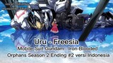 [Cover] Uru - Freesia Mobile Suit Gundam Iron-Blooded Orphans Season 2 ending 2 Versi Indonesia