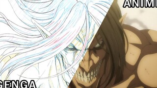 【动画分镜】MAPPA《进击的巨人》最终季分镜、原画对比