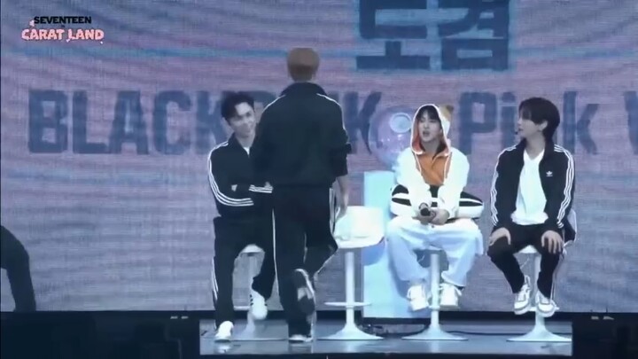 SEVENTEEN Lee Seok-min menari ulang Pink Venom, sangat panas ya, apakah yang ditari adalah versi Lee