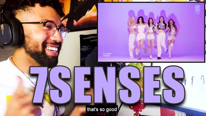 【ترجمة آلية | رد فعل】7Senses «U Know» نسخة فيديو رقص من استوديو التدريب