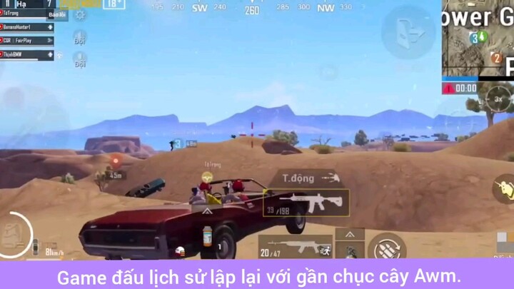 game đấu lịch sử lập lại với gần chục cây ATM