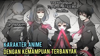 Karakter Anime Dengan Kemampuan Terbanyak Yang Mungkin Belum Diketahui