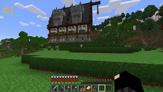 Membangun Pondok Pemancingan Lengkap Dengan Kincir Air - Minecraft 1.18 Survival Indonesia #1