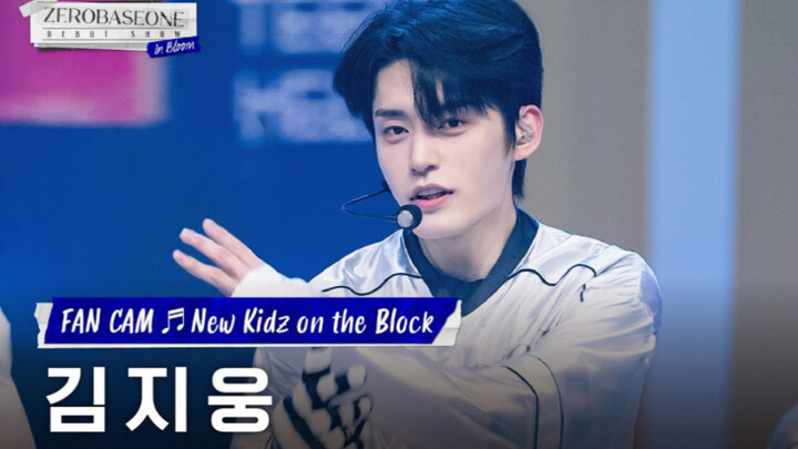 六颜一新人美出道後首个舞台直拍  ZB1 金地雄 New kidz on the Block  个人直拍 230710