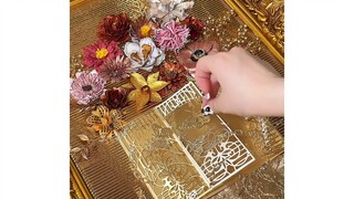 Làm tranh tường nghệ thuật bằng giấy tái chế dành cho những cô nàng không dám là chính mình