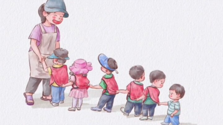 Đi lùi kìa, mau xem này! Một bé đáng yêu đi lùi, tự giác vào đội thế kia thì mau cho bé vào Liên đội