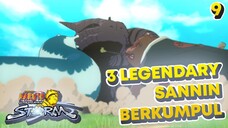 3 Legendary Sannin Berkumpul - naruto ultimate ninja storm part 9