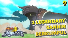 3 Legendary Sannin Berkumpul - naruto ultimate ninja storm part 9