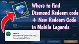 New redeem code in mobile legends MPL tournament chest