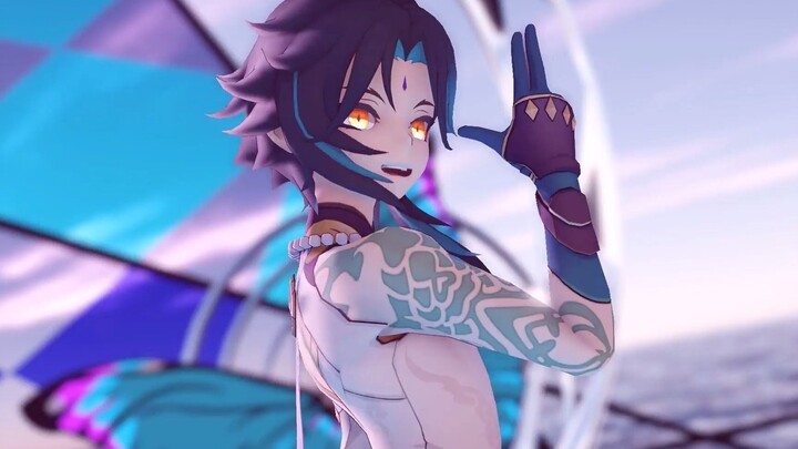 [Genshin Impact MMD] Xiaojun's online waist movement dance / BAAM