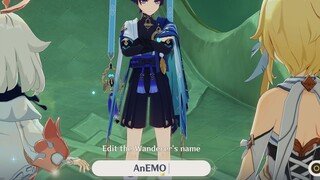 Why it is hard to pick a good nickname for Wanderer?