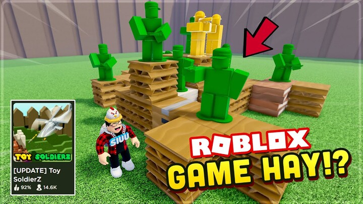 Chú Ý Game Thủ Thành Mới Này...Có Thể Gây Nghiện!? - Roblox Toy SoldierZ