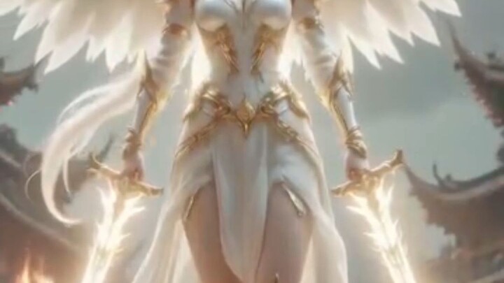 an angel warrior..,,, 😇